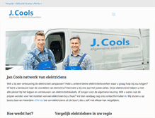 Tablet Screenshot of jancools.be